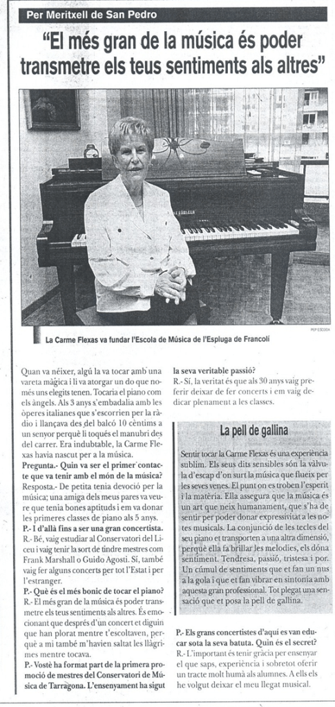 EntrevistaCarme Flexas